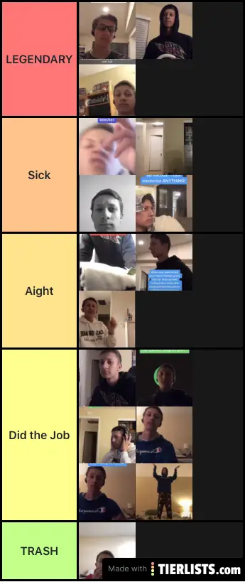 yakieyake TikToks Tier List