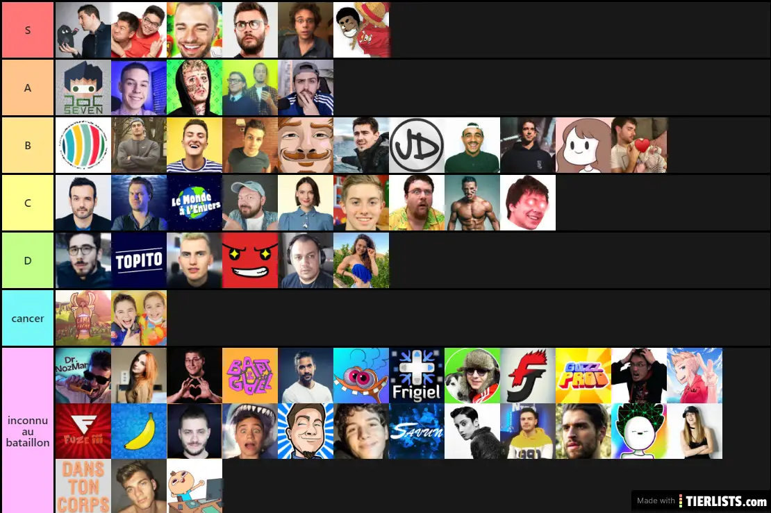 Youtubeurs francais
