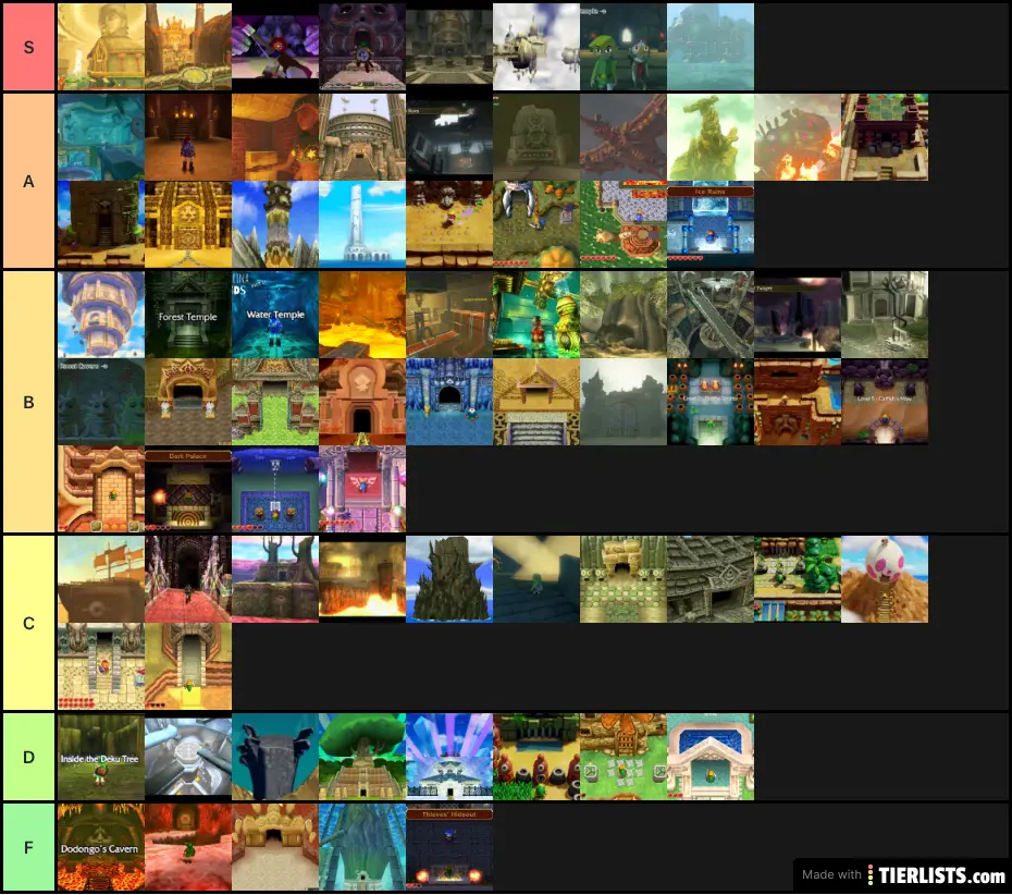Zelda dungeons